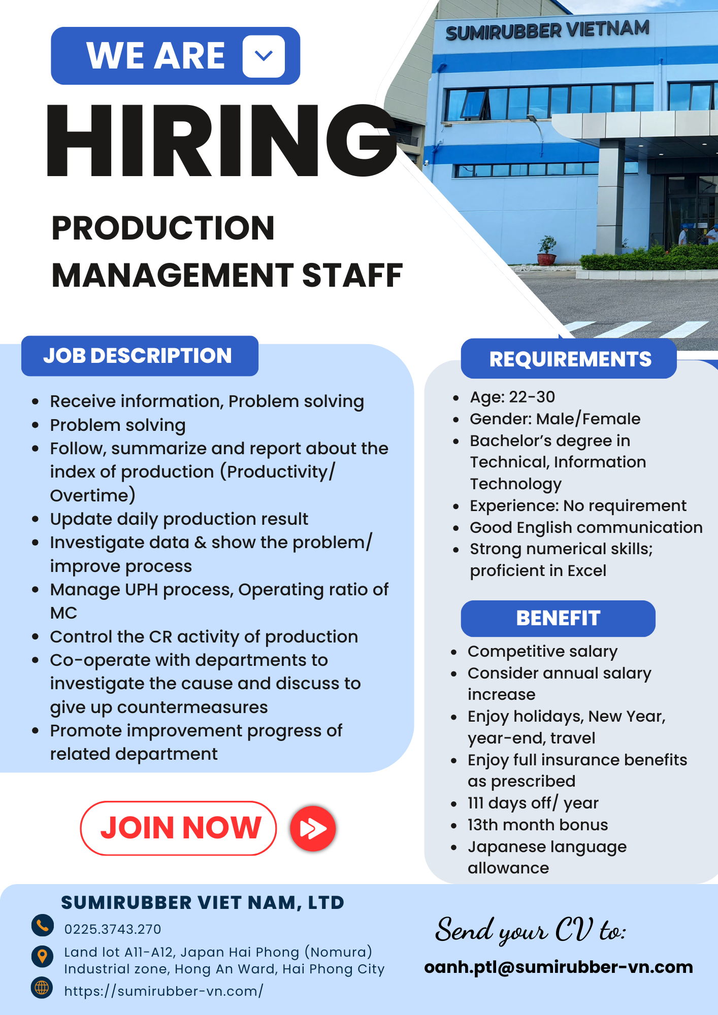 Nhân viên Quản lý sản xuất